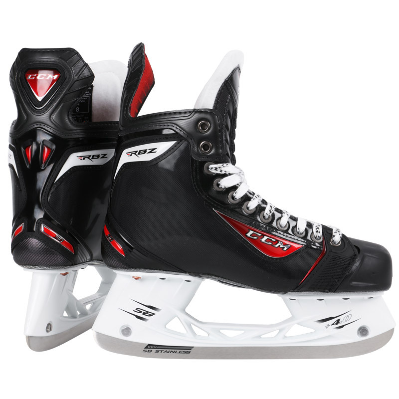 New CCM RBZ 90 Junior Ice Hockey Player Skates size 4 EE Extra 