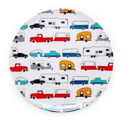 53224 Camco Life Is Better At The Campsite Large Dinner Plate