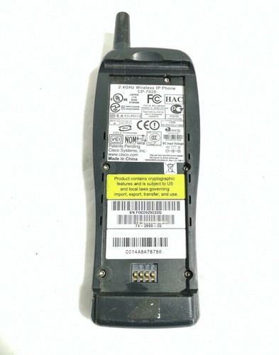Cisco IP 7920 Wireless Phone (CP-7920) - Picture 4 of 5