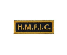 HMFIC Head MOTHERFU**ER In Charge 3" x 1" iron on patch (1292) Biker