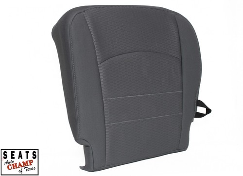 2013-2018 Dodge Ram 4500 5500 SLT -Driver Side Bottom Cloth Seat Cover Gray - Picture 7 of 15