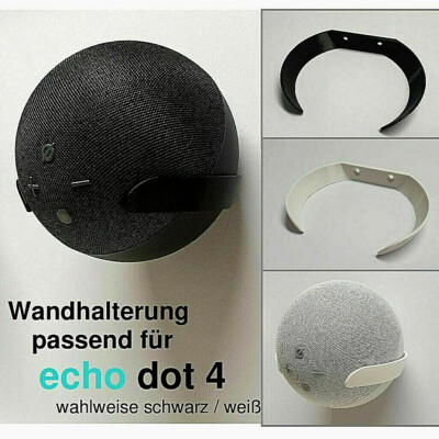 Wandhalter passend für AMAZON Echo Dot 4 , Zubehör Halterung, 4.Gen.