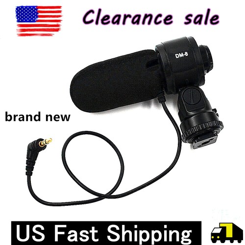 DM8 Stereo Microphone DC for Canon DSLR Camera (Clearance Sale ) eBay