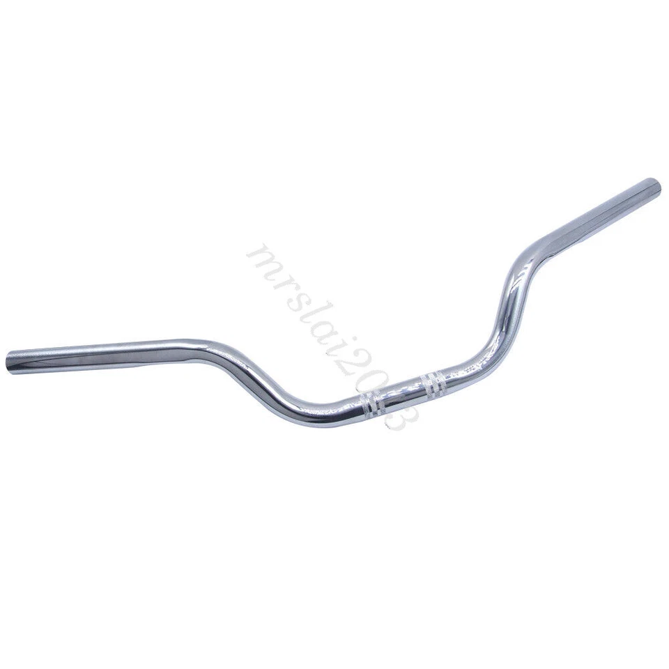 Manillar cromado de 1"" para motocicleta calle/off road Z Tracker barras de arrastre para Harley Foto 3 de 4