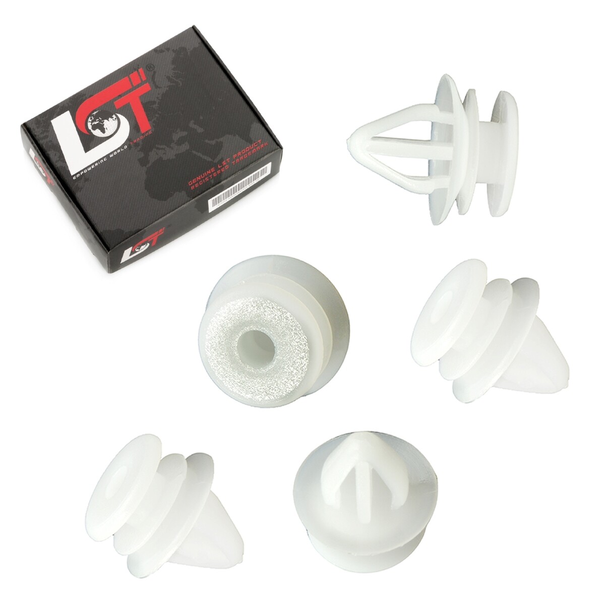 5x Exterior Mirror Cover Triangle Trim Mounting Clips for OPEL ASTRA F