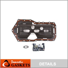 Oil Pan Gasket Fits 95-05 Buick Chevrolet Oldsmobile Pontiac 3.8L 231CID VIN 1 K