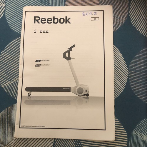REEBOK-I-RUN TREADMILL MODEL REOM-14302BK ( RUNNING BELT 1273MM L X 400MM W ) - Picture 11 of 11