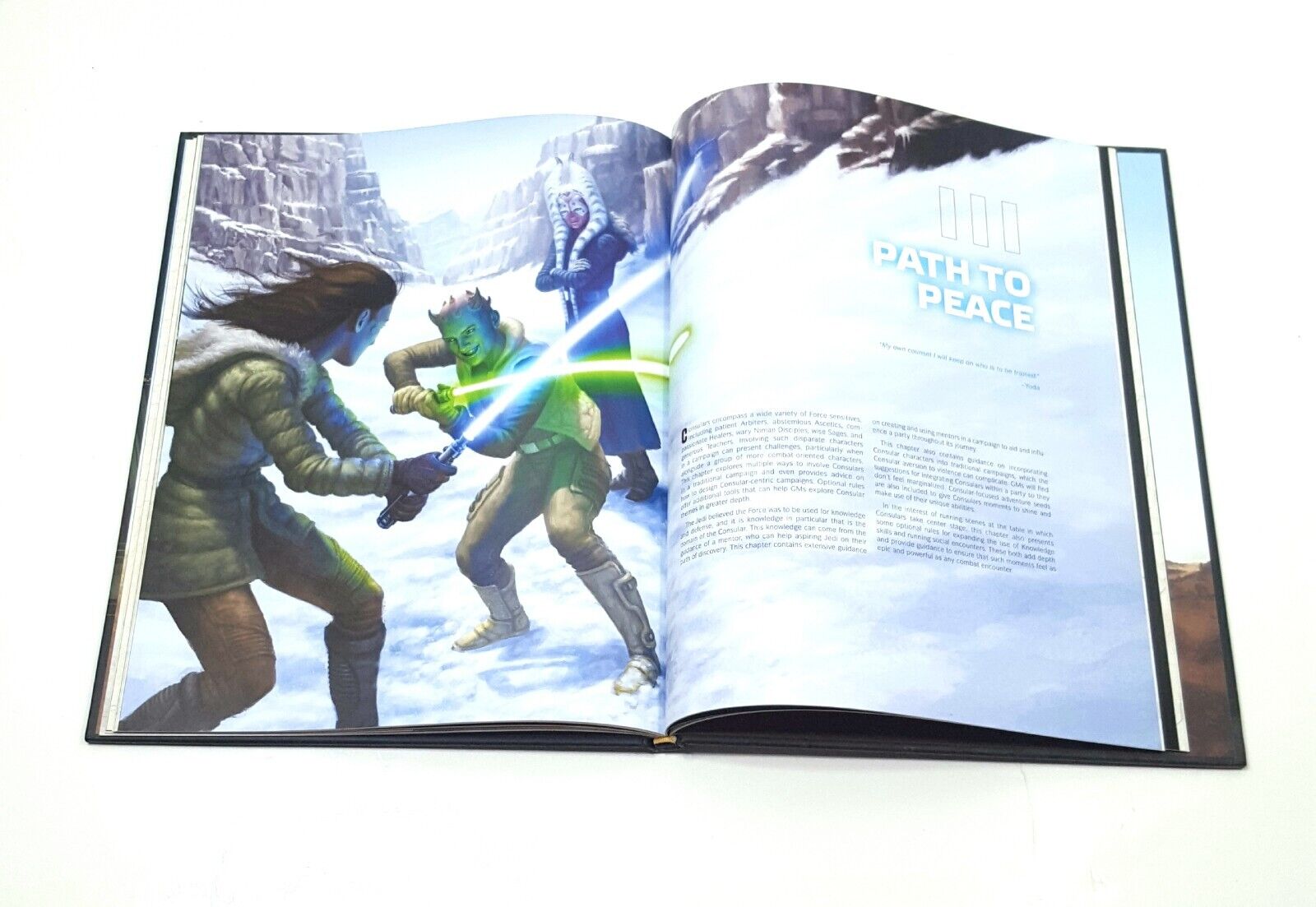 Star Wars Force and Destiny RPG Disciples of Harmony Sourcebook For  Consulars