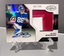 2017 Certified EVAN ENGRAM Rookie Patch Auto #/299 Autograph RPA🔥NY Giants Jags