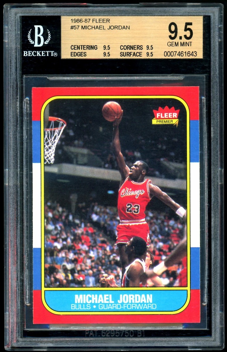 その他 86 87 fleer michael jordan!!! Amazon.com: 1986-87 Fleer Sticker #8 Michael Jordan ROOKIE