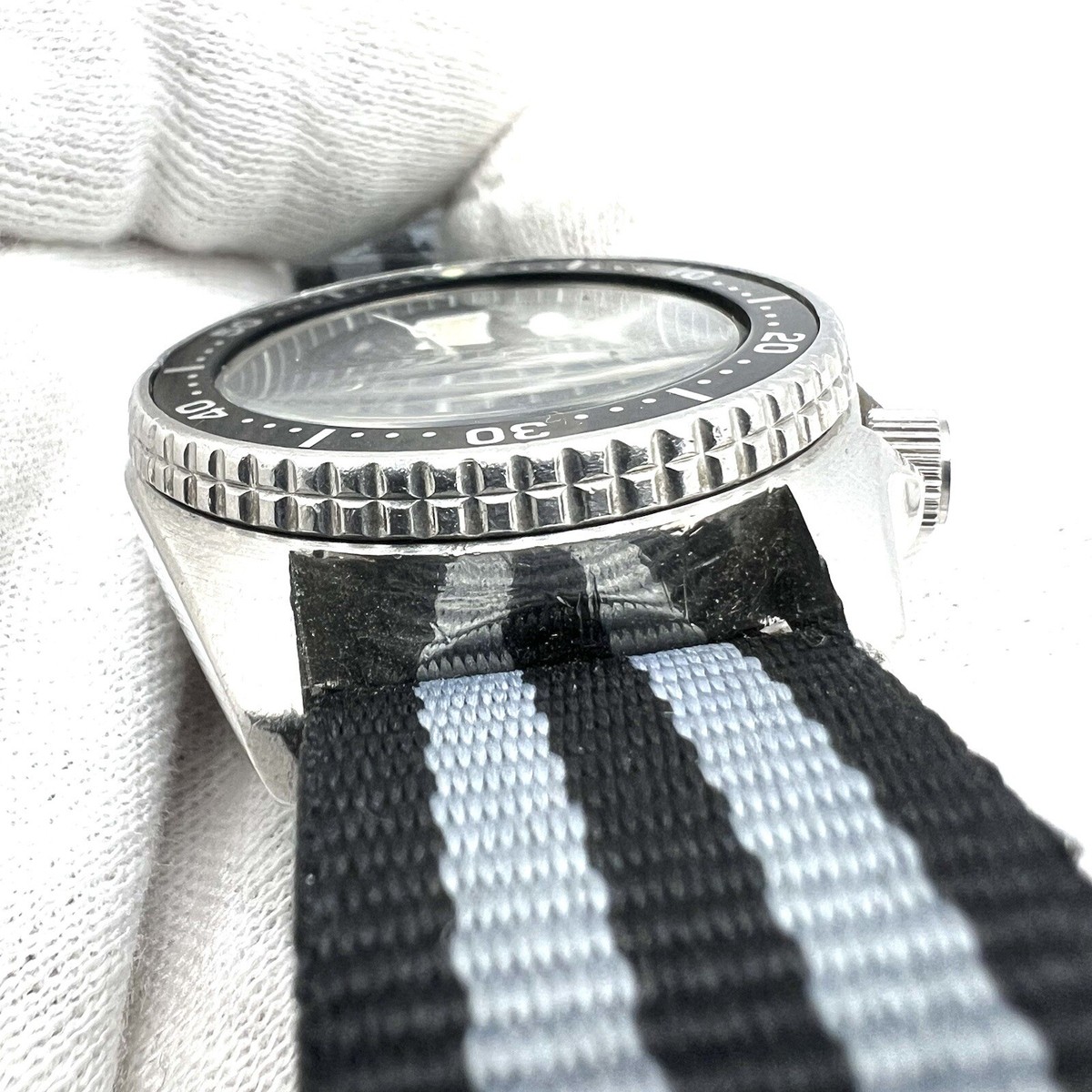 Inserto Lunetta Per Uomo Orologio SEIKO 7002,6309,7S26,SKX007K2 - Foto 3