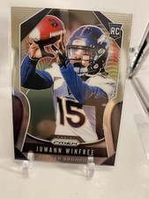 2019 Panini Prizm Juwann Winfree Rookie Autographs #387 RC