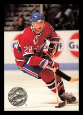 Eric Desjardins #193 1991-92 Pro Set Platinum Montreal Canadiens