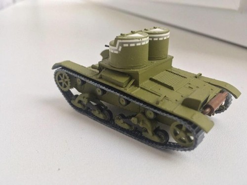 UNIMODELS UM 316 Kit de maquetas de plástico escala 1:72 T-26 tanque ligero soviético - Imagen 12 de 12