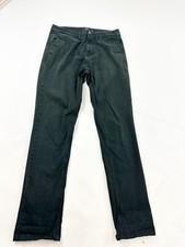 Roark Pants Mens 30 Black Canvas Mid Rise Workwear Outdoor Straight Leg