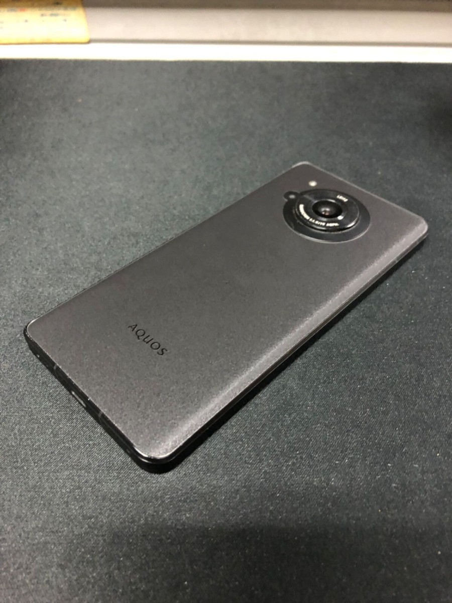 AQUOS R7 Softbank SIM unlocked 256GB A202SH Black Usage