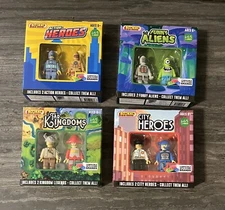 Blocko Lego Figures Set Of 4 Boxes 