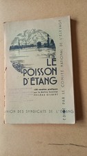 LIVRE  PISCICULTURE  LE  POISSON  D ETANG   P HIRSCH  PÊCHE EN ETANG  RECETTES