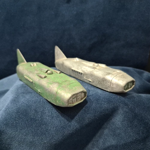 Two Vintage Dinky Toys Meccano No23M Thunderbolt Land Speed Record Unboxed