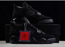 Size 7 - Air Jordan 4 Retro 2025 Black Cat