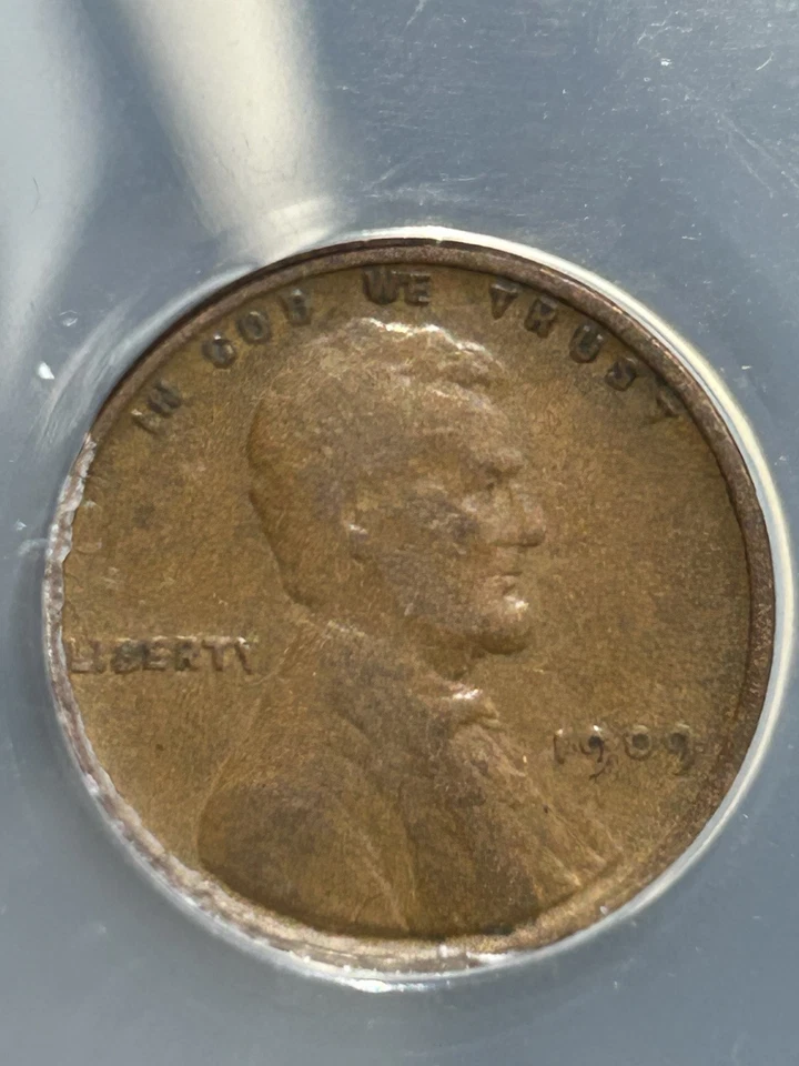 1909 VDB Lincoln Cent Graded Very Fine 20, Rare Limited Edition Vintage Coin | - Image 2 of 4