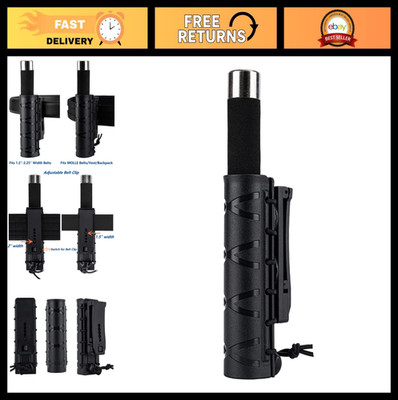 360° Rotating Baton Holder for Duty Belt/MOLLE Vest - Expandable Holster 16''-26