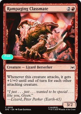 Rampaging Classmate - Foil - SPE - 16 NM/LP