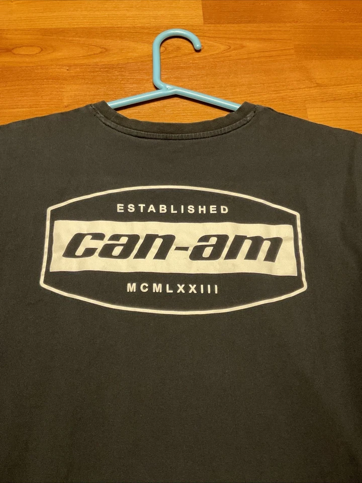 Camiseta Can Am Hombre Talla L Negra EST. MCMLXXIII Foto 4 de 4