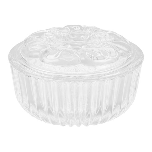 Europäischer Glasspeichertank Süßigkeitenglas Canister with Lid Keksdose Aus - Bild 3 von 12
