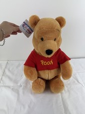 Vintage NWT 90  s Disney Store Winnie The Pooh Large 17" Plush Stuffed Toy Bear