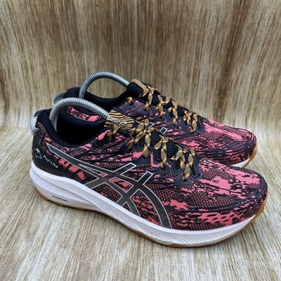 ASICS Fuji Lite 3 Women's Size 8.5 Papaya Light Sage Trail Running 1012B294