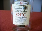 Vintage 1970 Schenley Canadian OFC Whiskey Bottle Liquor With Tax Label Stamps — photo 2