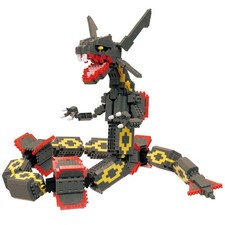 Kawada nanoblock Pokemon Black Rayquaza Extreme