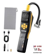 AstroAI 150PSI Electric Bike Pump with Gague, 30s Fast Inflate Bicycle Pump