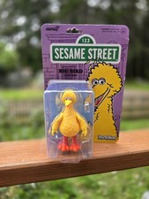 Super7 Sesame Street Big Bird ReAction Action Figure