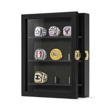 TJ.MOREE Championship Ring Display Case, 9 Posts Baseball  Mor... Fast USA SHIP