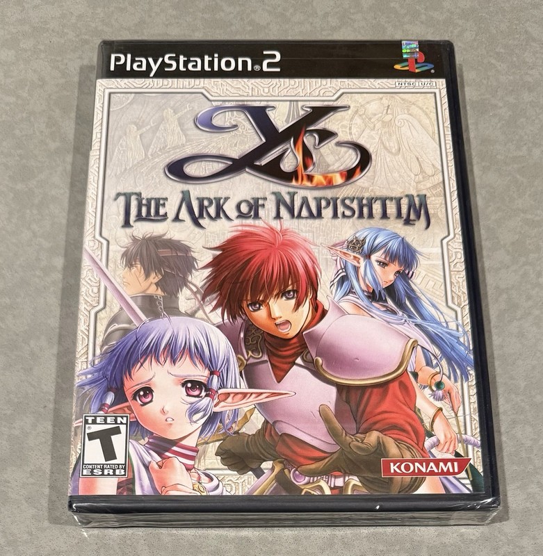 Ys: The Ark of Napishtim (Sony PlayStation 2, 2005) PS2 RPG – Brand New Sealed!