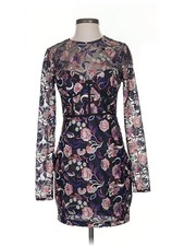 Nasty Gal Inc. Women Purple Cocktail Dress S