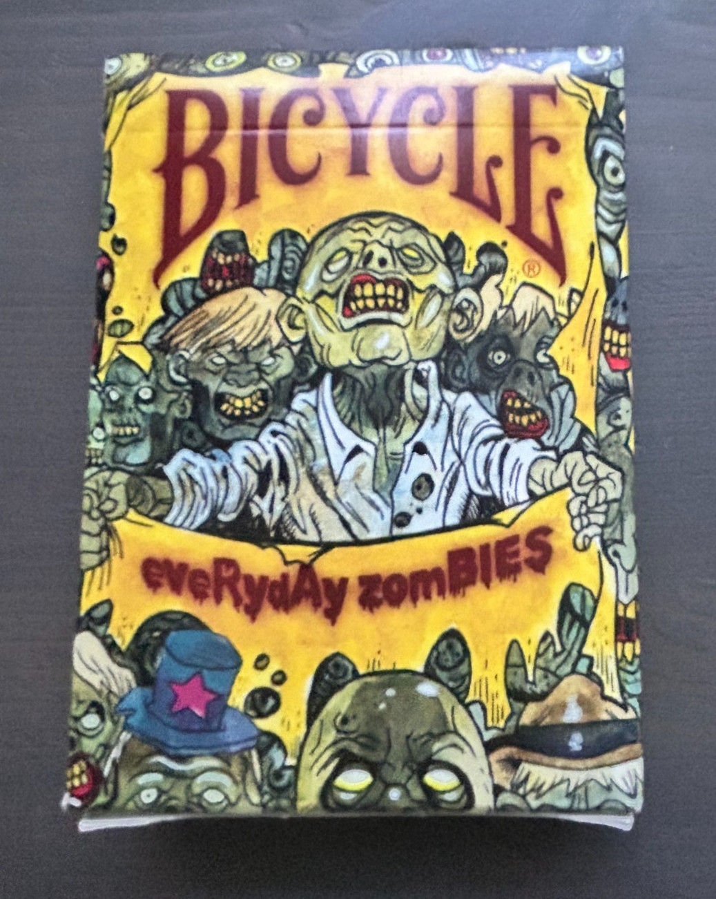 Everyday Zombies Playing Cards Custom Deck (open Box)