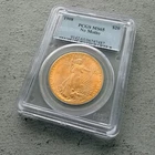 1908 No Motto United States $20 Double Eagle Gold  St. Gaudens PCGS MS 65 Gem