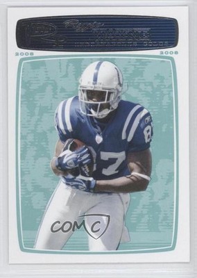 2008 Topps Rookie Progression Reggie Wayne #138 4p7