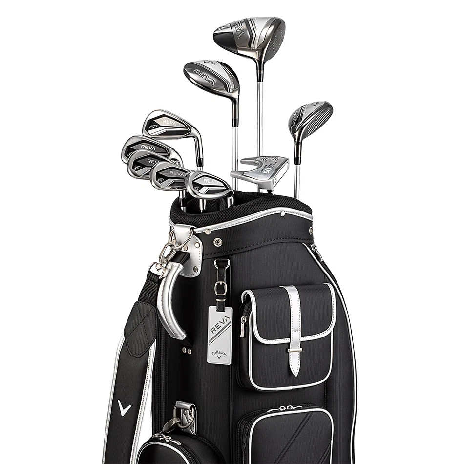 Callaway Golf Ladies REVA Cart Bag 6-way 2025 Model Divider Women Shoulder Black - Image 4 of 4