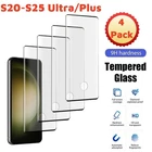 4X For Samsung Galaxy S25 S24 S23 S22 S21 S20+ Screen Protector Tempered Glass