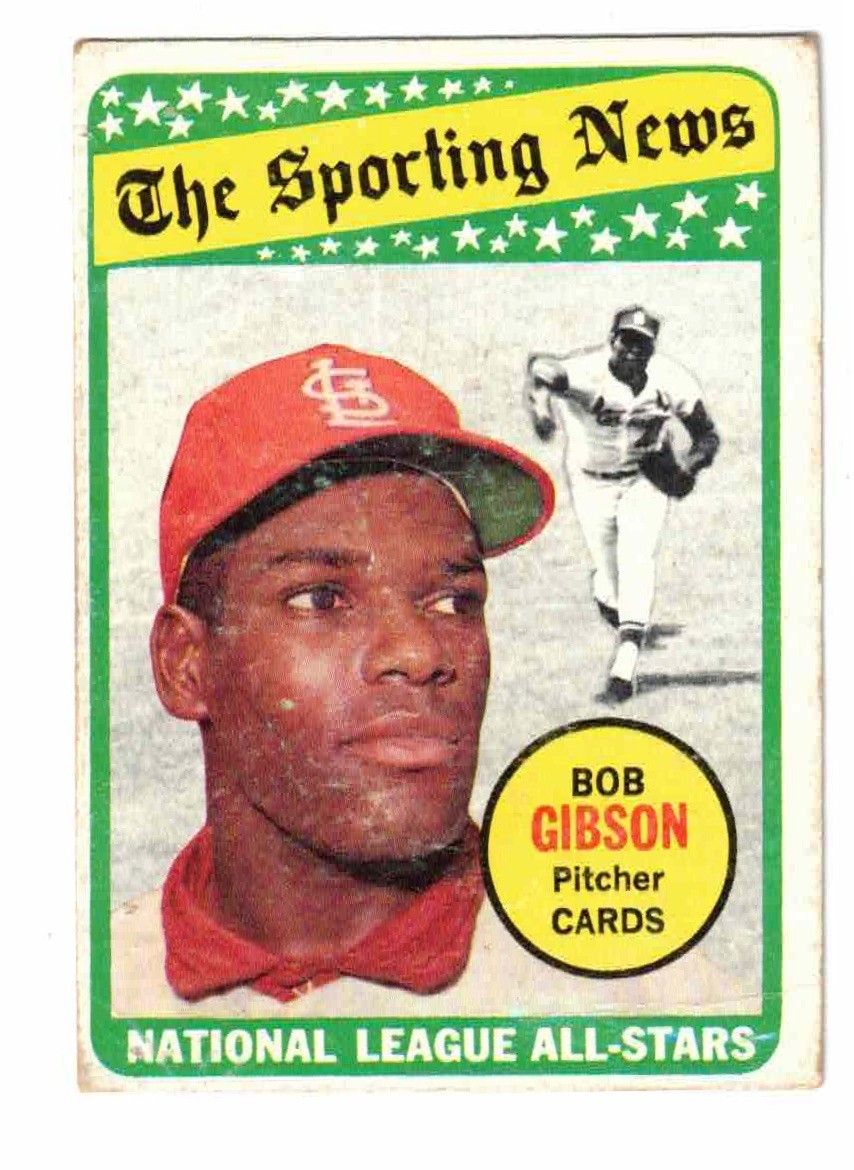 Bob Gibson #432 Baseball Cards 1969 Topps trading card — raw and PSA graded price guide