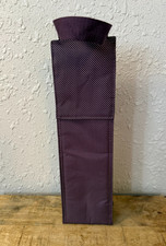 Thirty-One Perfect Bottle Therma Wine Bag Plum Polka Dot Pattern