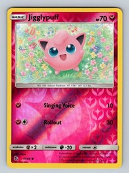 Jigglypuff 41/68 Hidden Fates Reverse Holo