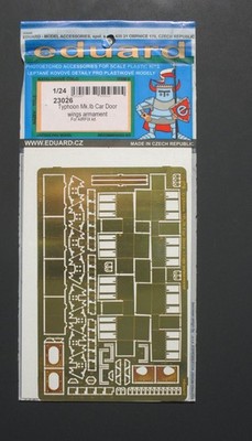 Eduard 1/24th Scale PE Detail Set No. 23026 Typhoon Mk Ib Car Door