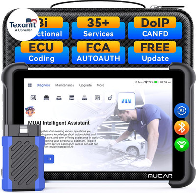 892BT Ai-Assisted Bidirectional Scan Tool, Full System OBD2 Scanner, Bi-Directio