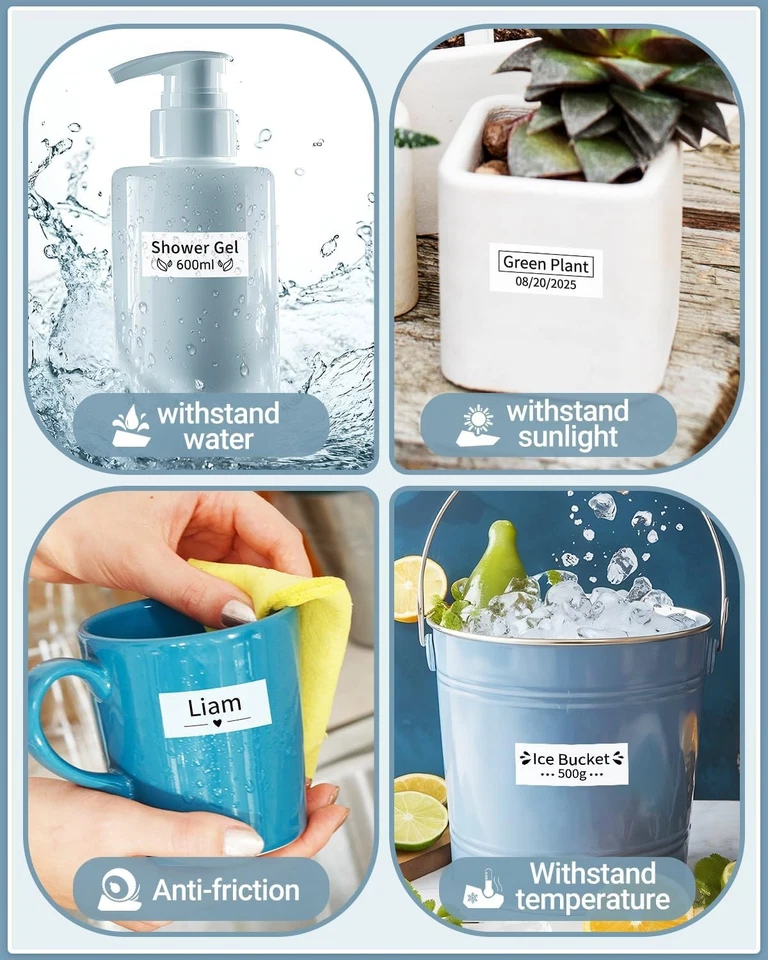 100PK 24mm TZ-251 TZe-251 White 1" Label Tape For Brother P-touch PT-P700 D610BT - Image 4 of 4