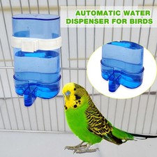 2X Automatic Bird Feeder Water Bowl Leakproof Pet Cage Accessories For Parrots